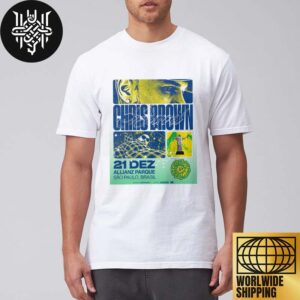 Chris Brown Concert At Allianz Parque In São Paulo On December 21st 2024 Fan Gifts Unisex T-Shirt