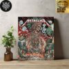 Metallica M72 World Tour At Estadio GNP Seguros Mexico City On September 29 2024 Native Skull And Dragon Home Decor Poster Canvas