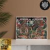 Metallica M72 World Tour At Estadio GNP Seguros Mexico City On September 29 2024 Native Skull And Dragon Home Decor Poster Canvas