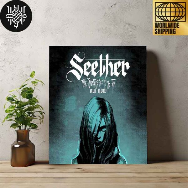 Seether The Surface Seems So Far New Album Home Decor Poster Canvas