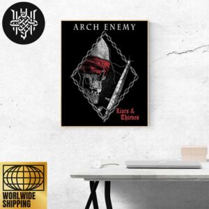 Arch Enemy New Song Liars & Thieves Home Decor Poster Canvas