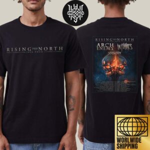 Arch Enemy RISING FROM THE NORTH TOUR 2024 Merch For Fan Two Sides Unisex T-Shirt