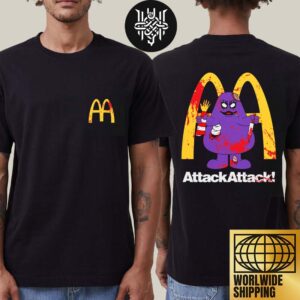 Attack Attack Band Zombie Grimace Gift For Halloween 2024 Unisex T-Shirt