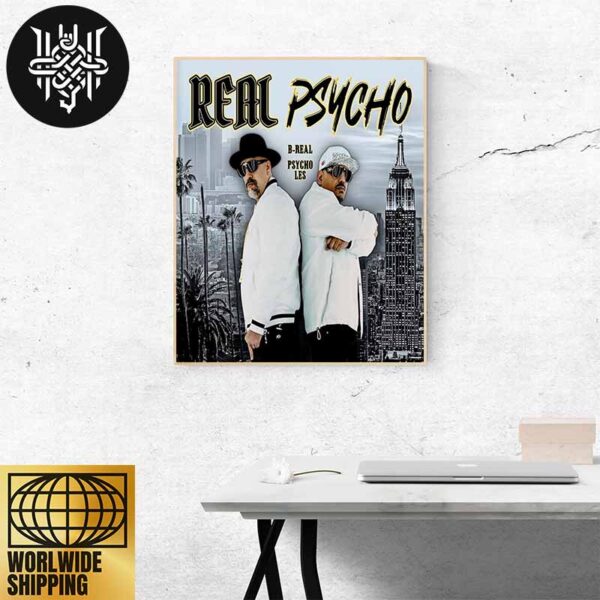 BReal X Psycho Les New Album Real Psycho Home Decor Poster Canvas