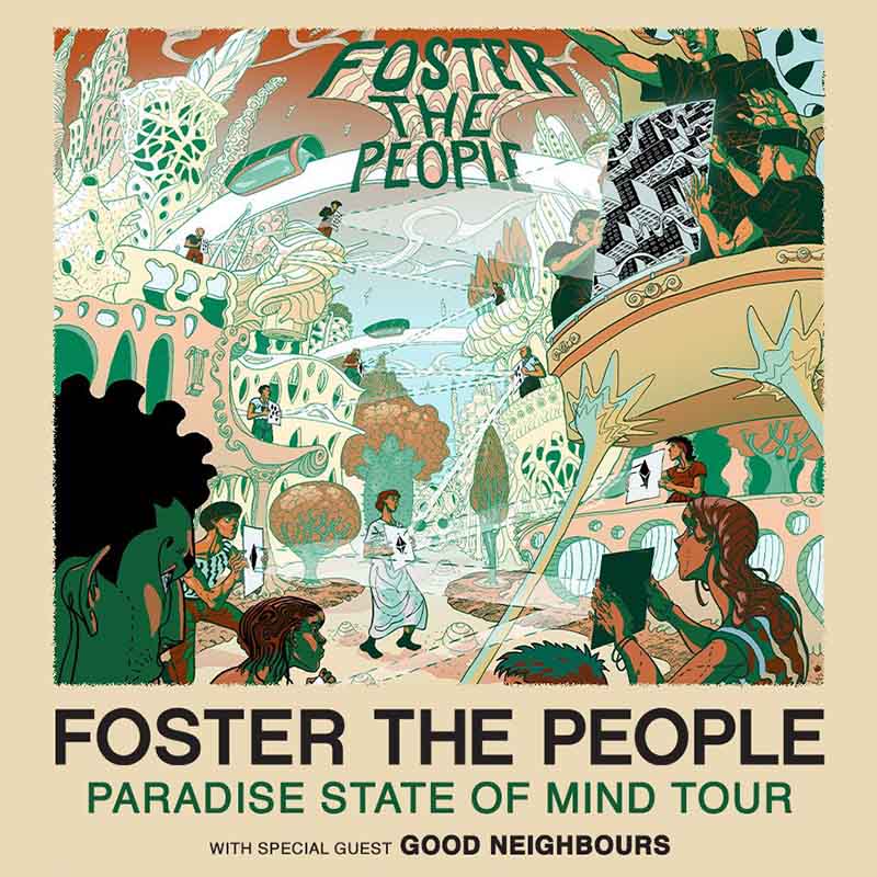 Foster the People Paradise State of Mind 2025 North American Tour