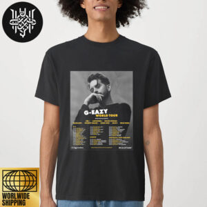 G-Eazy Freak Show World Tour Date 2024-2025 Fan Gifts Unisex T-Shirt