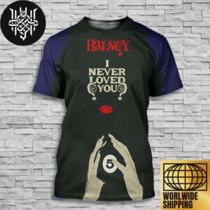 Halsey New Single I Never Loved You Vintage Design All Over Print Shirt