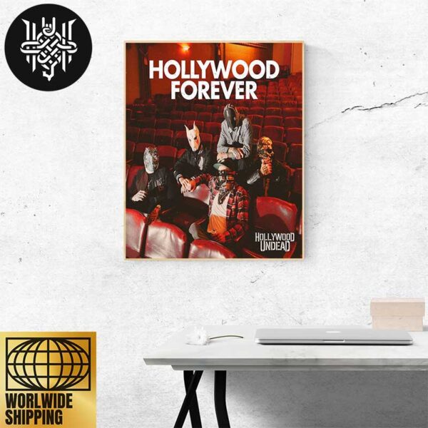 Hollywood Undead New Single Hollywood Forever Artwork Cover Home Decor Poster Canvas