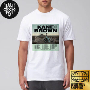 Kane Brown The High Road Tour Date 2025 Gifts For Fans Unisex T-Shirt