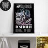 Monsters Of Rock 2025 Lineup Artwork Home Decor Poster Canvas