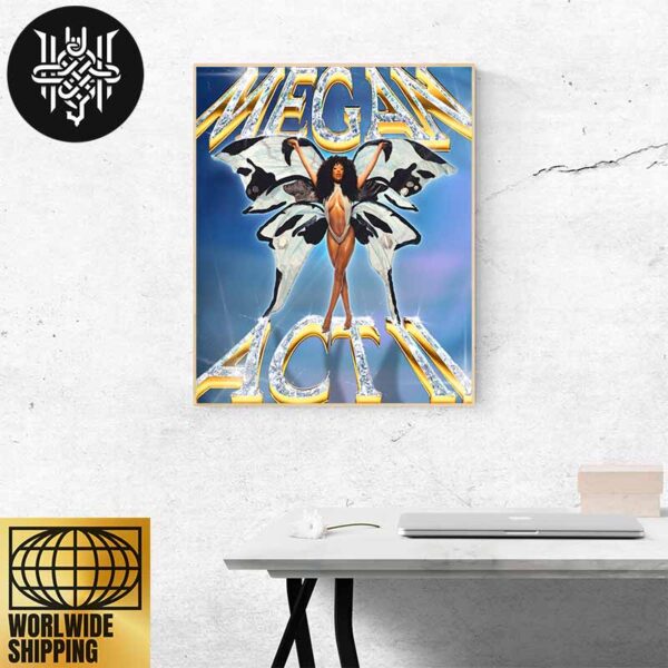 Megan The Stallion MEGAN Act II New Design Home Decor Poster Canvas