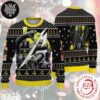 Metallica Enter Santaman Snowflakes Ninja Star Logo Pattern Xmas Gifts 2024 Ugly Christmas Sweater