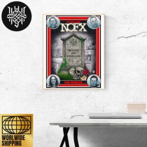 NOFX The Final Show At Berth 46 Los Angeles CA On October 6 2024 Gifts For Fans Home Decor Poster Canvas