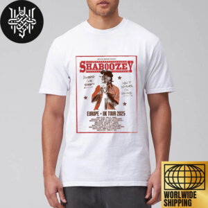 Shaboozey Europe And UK 2025 Tour Dates Unisex T-Shirt