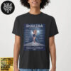 Shakira Las Mujeres Ya No Lloran Latin America Tour Dates 2025 Fan Gifts Two Sides Unisex T-Shirt