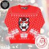 Slayer Band With Devil 666 Jesus Saves Slaaayerr 2024 Ugly Christmas Sweater