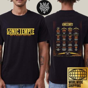 Sonic Temple Festival Line Up 2025 In Columbus Ohio On May 8-11 Two Sides Unisex T-Shirt