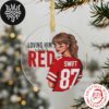 Taylor Swift Karma Is The Guy On The Chiefs Coming Straight Home To Me Xmas Gifts 2024 Christmas Ornament