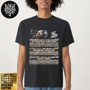 Tecate Pal Norte 2025 Lineup Official Artwork Unisex T-Shirt