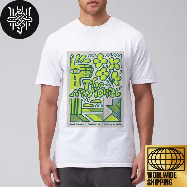 The National Band Zen Diagram Tour At The Greek Theatre Berkeley On October 06 2024 Gift For Fans Unisex T-Shirt