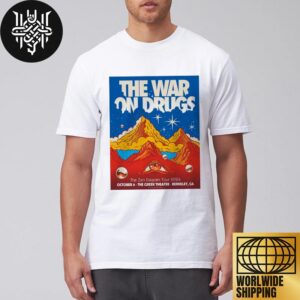 The War On Drugs Zen Diagram Tour At The Greek Theatre In Berkeley On October 06 2024 Gift For Fans Unisex T-Shirt