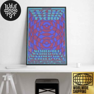 Tycho And Washed Out Show At LEVITATION In Austin Texas On November 2nd 2024 Artwork Home Decor Poster Canvas