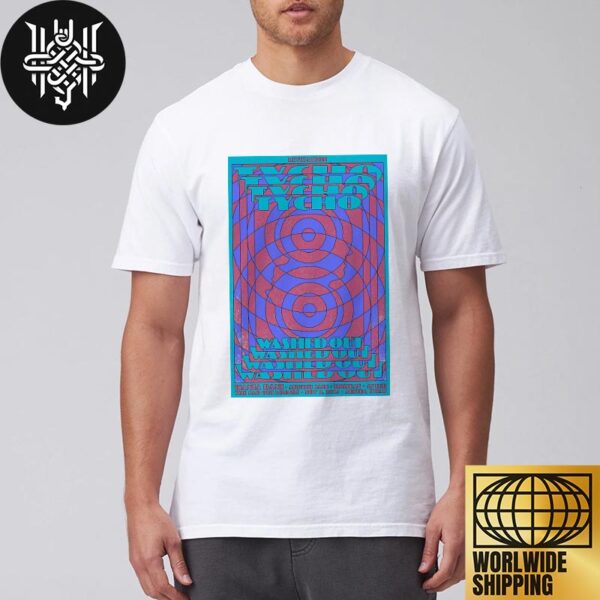 Tycho And Washed Out Show At LEVITATION In Austin Texas On November 2nd 2024 Artwork Unisex T-Shirt