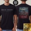 Arch Enemy European Blood Dynasty 2025 Tour Dates Artwork Unisex T-Shirt