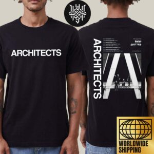 Architects Spring EU Tour Dates 2025 Artwork Two Sides Unisex T-Shirt