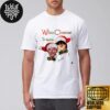 Bing Crosby And V Of BTS White Christmas Reimagined Version Artwork Two Sides Unisex T-Shirt