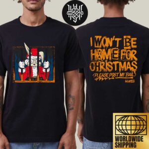 Blink-182 Santa Jail Funny I Won’t Be Home Artwork Unisex T-Shirt