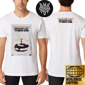 Counterparts Heaven Let Them Die New EP Cover Artwork Two Sides Unisex T-Shirt