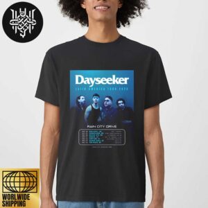 Dayseeker Latin America Tour Dates 2025 Artwork Unisex T-Shirt