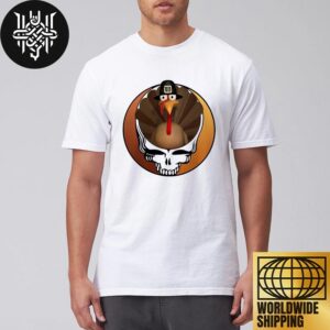 Grateful Dead Thankful And Grateful Thanksgiving Day 2024 Unisex T-Shirt