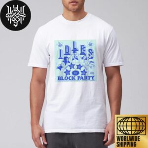 Idles Band Bristol Block Party 2025 In UK Artwork Unisex T-Shirt