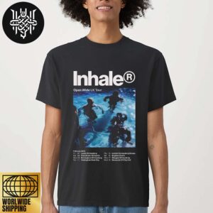 Inhaler Band Open Wide UK Tour Dates 2025 Artwork Unisex T-Shirt