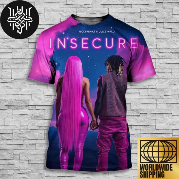 Juice WRLD And Nicki Minaj AGATS2 Insecure EXTENDO Art Cover All Over Print Shirt