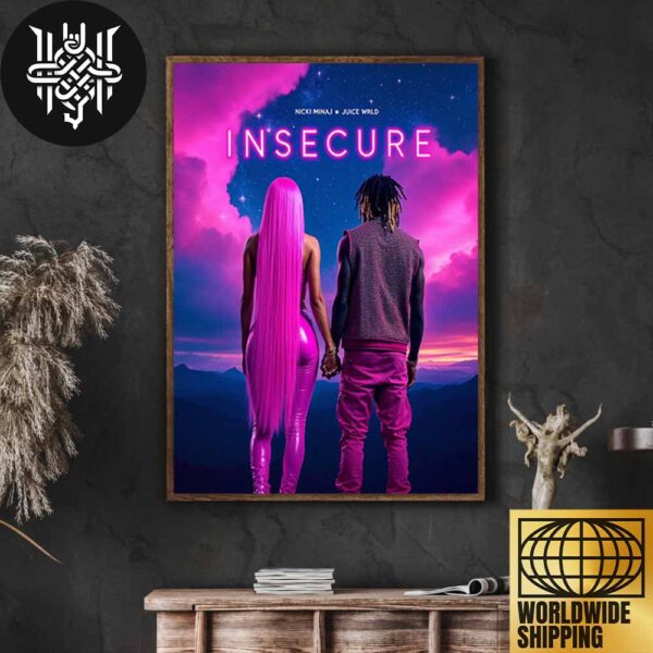 Juice WRLD And Nicki Minaj AGATS2 Insecure EXTENDO Art Cover Home Decor Poster Canvas