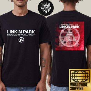 Linkin Park From Zero World Tour 2025 Tour Dates Two Sides Unisex T-Shirt