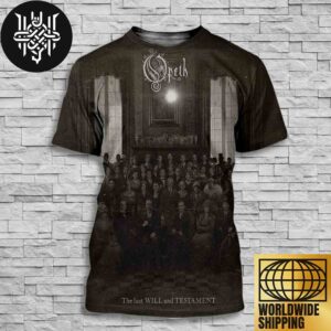 Opeth New Album The Last Will And Testament Art Cover All Over Print Shirt