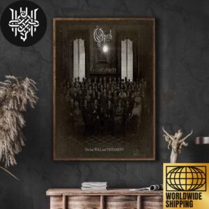 Opeth New Album The Last Will And Testament Art Cover Home Decor Poster Canvas