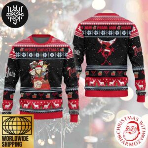 Pearl Jam Band Member Santa Claus Chibi Cute Xmas Gifts 2024 Ugly Christmas Sweater