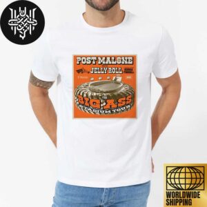 Post Malone The BIG ASS Stadium Tour 2025 Artwork Unisex T-Shirt