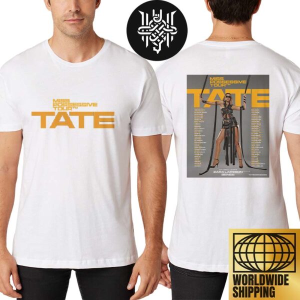 Tate McRae’s 2025 Miss Possessive Tour Dates Art Cover Two Sides Unisex T-Shirt