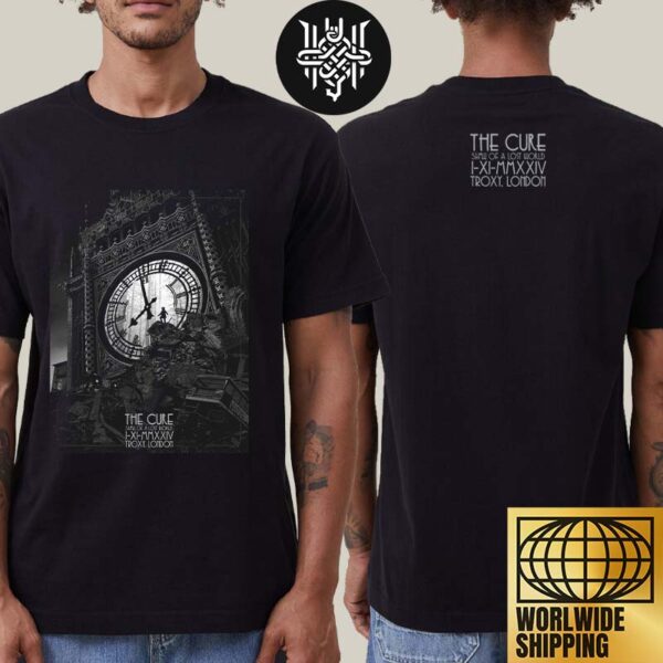 The Cure Songs Of A Lost World Live At The Troxy London On 1st November 2024 Artwork Two Sides Unisex T-Shirt