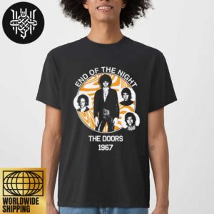 The Doors 1967 End Of The Night Artwork Unisex T-Shirt