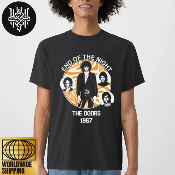 The Doors 1967 End Of The Night Artwork Unisex T-Shirt