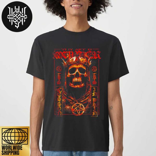 Thy Art Is Murder Skull King Artwork Unisex T-Shirt