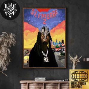 Young Nudy New Album Sli’merre 2 Art Cover Home Decor Poster Canvas