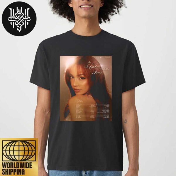 Ayliva die Ayliva Tour 2025 Tour Dates Artwork Unisex T-Shirt